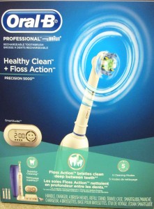 photo of electric toothbrush