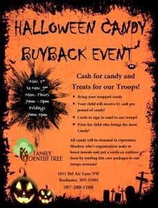 Halloween Candy Buyback